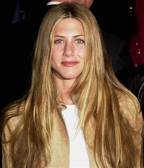 jennifer aniston hair wavy|jennifer aniston long straight hair.